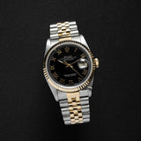 Datejust 36mm Black Roman Dial 1991 - 16233