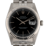 Datejust 36mm Black Dial 1990 - 16233