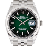 Datejust 36mm Green Dial Unworn 2026 - 126200