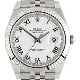 Datejust 41mm White Roman Dial Unworn 2026 Jubilee - 126334