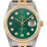 Datejust 36mm Green Diamond Dial 1984 - 16013