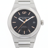 Girard Perregaux Laureato 42 mm, Infinity Limited Edition, ONYX Dial, 1 out of 188, Ref. 81010-11-635-11A, 10-2020\DE, B+P