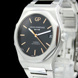 Girard Perregaux Laureato 42 mm, Infinity Limited Edition, ONYX Dial, 1 out of 188, Ref. 81010-11-635-11A, 10-2020\DE, B+P