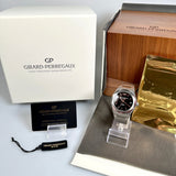 Girard Perregaux Laureato 42 mm, Infinity Limited Edition, ONYX Dial, 1 out of 188, Ref. 81010-11-635-11A, 10-2020\DE, B+P