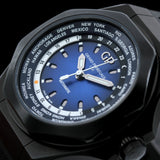Girard-Perregaux Laureato Absolute Black 44 WW.TC, Ref. 81065-21-491-FH6A, titanium, B+P