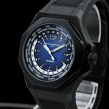 Girard-Perregaux Laureato Absolute Black 44 WW.TC, Ref. 81065-21-491-FH6A, titanium, B+P