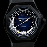 Girard-Perregaux Laureato Absolute Black 44 WW.TC, Ref. 81065-21-491-FH6A, titanium, B+P