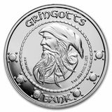 Harry Potter 1 oz Silver Currency: Gringotts Sickle Round