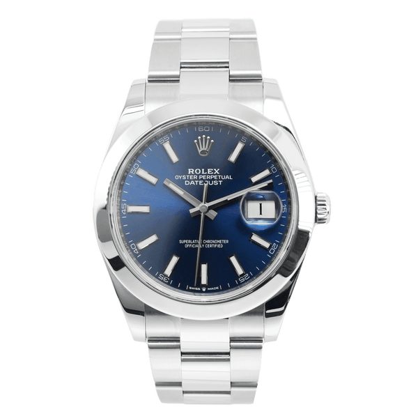 Datejust 41mm Blue Dial Oyster LC100 2018 Oyster - 126300