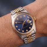 Datejust 36mm Blue Diamond Dial 1983 - 16013