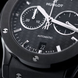 Hublot Classic Fusion Chronograph Black Magic, Service 2025, Ref. 541.CM.1771.RX, 12-2016, B+P
