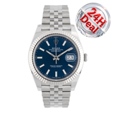 Datejust 41mm Blue Dial Jubilee 2021 - 126334
