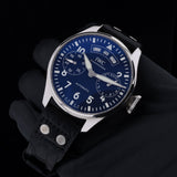 IWC Große Fliegeruhr Pilot’s Watch, 150 Jahre Edition, Jahreskalender, Ref. IW502708, B+P