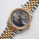 Rolex Datejust 36 m126233-0035 (2023) – Rolesor Gelb, Schiefer-Zifferblatt, Jubilee-Armband