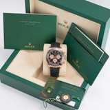 Rolex Cosmograph Daytona m126515LN-0002 (2025) – Everosegold auf Oysterflex, schwarzes Zifferblatt