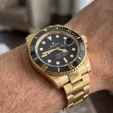 Rolex Submariner Date 41 mm 126618LN (m126618ln-0002) – Gelbgold, schwarzes Zifferblatt
