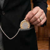Rare Royal Oak Rope Pocketwatch