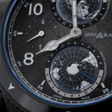 Montblanc 1858 Geosphere CARBO₂ 0 Oxygen, ungetragen, Limited Edition, 1 of 1969, Ref. 132300, B+P