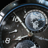 Montblanc 1858 Geosphere CARBO₂ 0 Oxygen, ungetragen, Limited Edition, 1 of 1969, Ref. 132300, B+P
