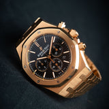 Royal Oak Chronograph Black Dial - 26320OR.OO.1220OR.01