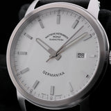 Mühle Glashütte Nautische Instrumente Germanika III, Edelstahl, Ref. M1-38-20, B+P, mit Box