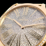 Omega De Ville Trésor, Moonshine™‑Gold, Snow-Setting 768 Diamanten, Ref. 428.55.36.60.99.002, 2022, B+P