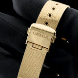 Omega De Ville Trésor, Moonshine™‑Gold, Snow-Setting 768 Diamanten, Ref. 428.55.36.60.99.002, 2022, B+P