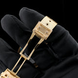 Omega De Ville Trésor, Moonshine™‑Gold, Snow-Setting 768 Diamanten, Ref. 428.55.36.60.99.002, 2022, B+P