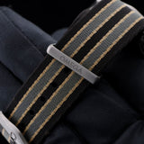 Omega Seamaster Diver 300M, "007 James Bond" Edition, Titan, NATO-Band, Ref. 210.92.42.20.01.001, B+P