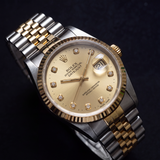 Datejust 36mm Champagne Diamond Dial 2004 - 16233
