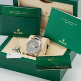 Datejust 41 Rhodium Dial Unworn 2025 Oyster - 126334
