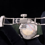 Patek Philippe Aquanaut, Jumbo, Weißgold, Grün, LC100, Ref. 5168G-010, 2024, B+P