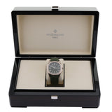 Patek Philippe Aquanaut, Jumbo, Weißgold, Grün, LC100, Ref. 5168G-010, 2024, B+P
