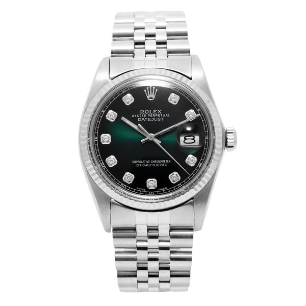 Datejust 36mm Green Degrade Diamond Dial 1984 - 16014
