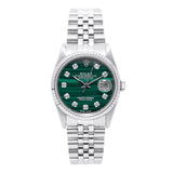 Datejust 36mm Malachite Diamond Dial - 16014