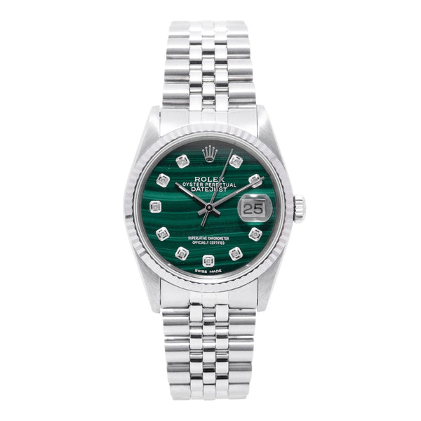 Datejust 36mm Malachite Diamond Dial 1994 - 16234