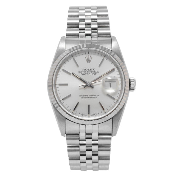 Datejust 36mm Silver Dial 1996 - 16234