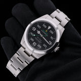 Rolex Air-King, Oyster, Edelstahl Oystersteel, 40mm, LC100, Ref. 126900, 2024, B+P