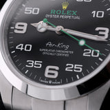 Rolex Air-King, Oyster, Edelstahl Oystersteel, 40mm, LC100, Ref. 126900, 2024, B+P
