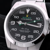 Rolex Air-King, Oyster, Edelstahl Oystersteel, 40mm, LC100, Ref. 126900, 2024, B+P