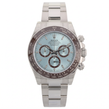 Rolex Cosmograph Daytona Platin, Ice Blue Dial, Fullsticker, Ref. 126506, 2024, B+P