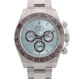 Rolex Cosmograph Daytona Platin, Ice Blue Dial, Fullsticker, Ref. 126506, 2024, B+P