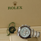Rolex Cosmograph Daytona Platin, Ice Blue Dial, Fullsticker, Ref. 126506, 2024, B+P