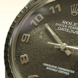 Rolex Datejust 36, Black Jubilee Dial, Jubilee Armband, LC100, Ref. 16030, 12-1987, B+P