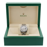 Rolex Datejust 36, Diamantlünette, Oyster, Ref. 116244, 02-2018, B+P