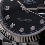 Rolex Datejust 41, Black Diamond Dial, Jubilee, Ref. 126334, 2025, B+P