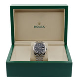 Rolex Datejust 41, Black Diamond Dial, Jubilee, Ref. 126334, 2025, B+P