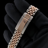 Rolex Datejust 41, Sundust Dial, Jubilee, Everose-Gold, Erstkaufrechnung, Ref. 126331, 2022, B+P