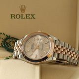 Rolex Datejust 41, Sundust Dial, Jubilee, Ref. 126301, 12-2021, B+P