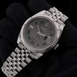 Rolex Datejust 41, Wimbledon Dial, Jubilee, Ref. 126334, 2021, B+P